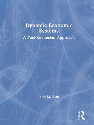 cover image of Dynamic Economic Systems